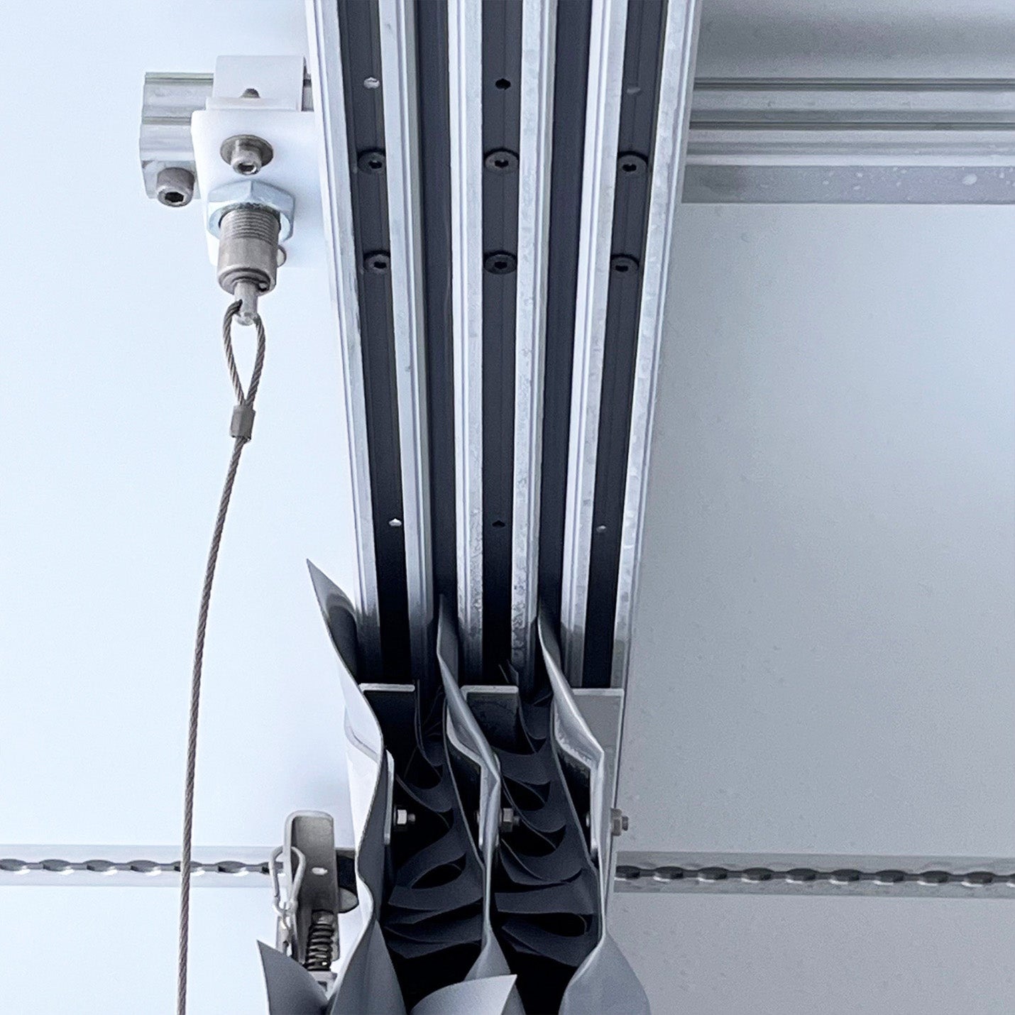 Laufschiene quer Kältevorhang cool slide Ansicht 3 schienen