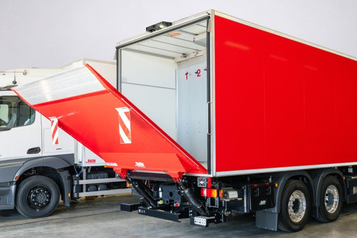 Kühlfahrzeug ohne Hecktüren – mit ATP/FRC