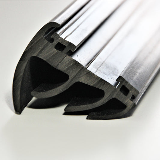 Querschnitt einer Türdichtung 55mm für einen FIP Kühlaufbau