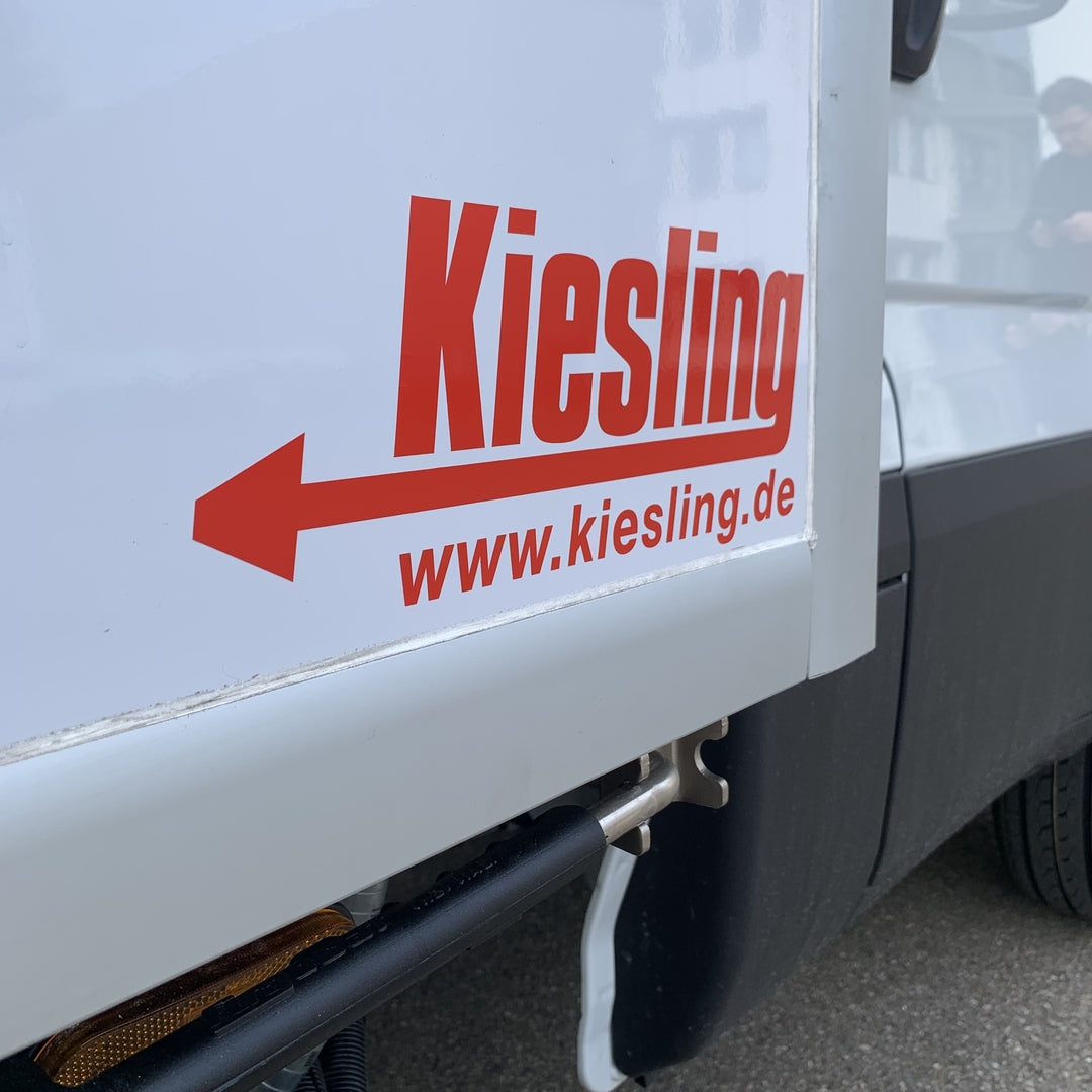 Metallschiene für Außenseite an Kühlkoffer