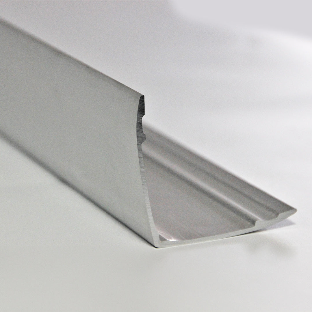Seitenansicht von einem 60x60mm Außenwinkel für einen GFK Kühlaufbau