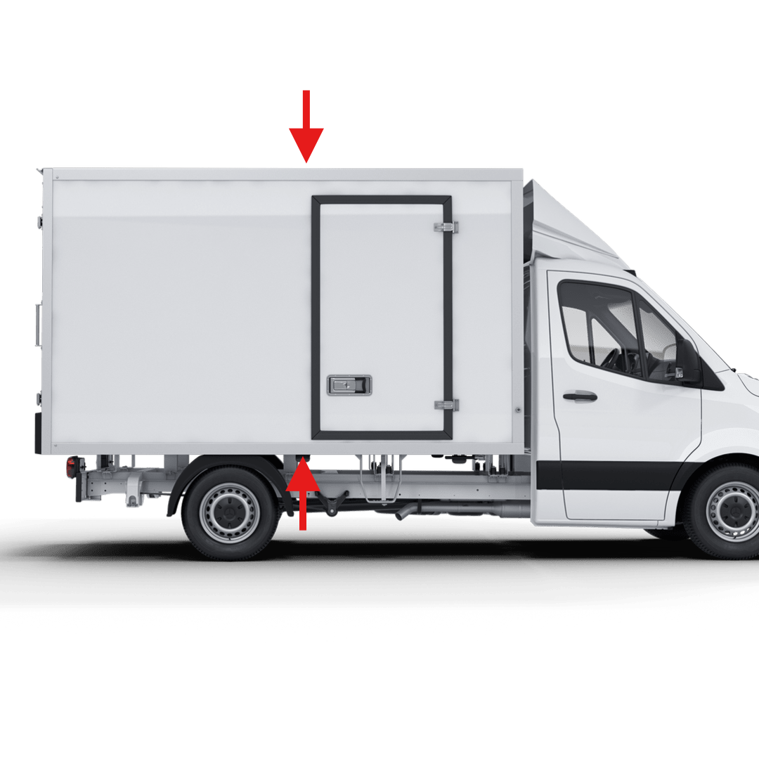 Außeneckwinkel für GFK Kühltransporter 