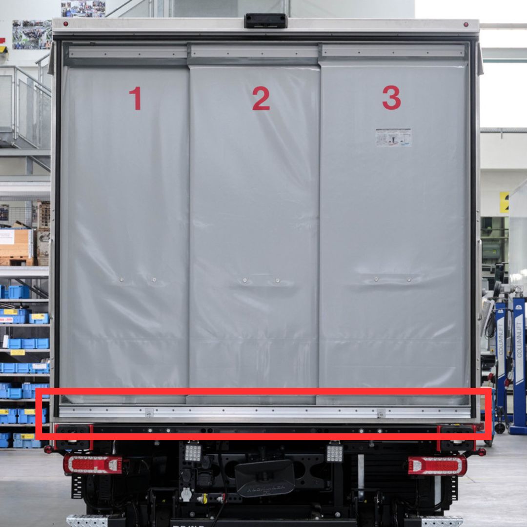 Dichtung Überfahrnase für Kofferboden 