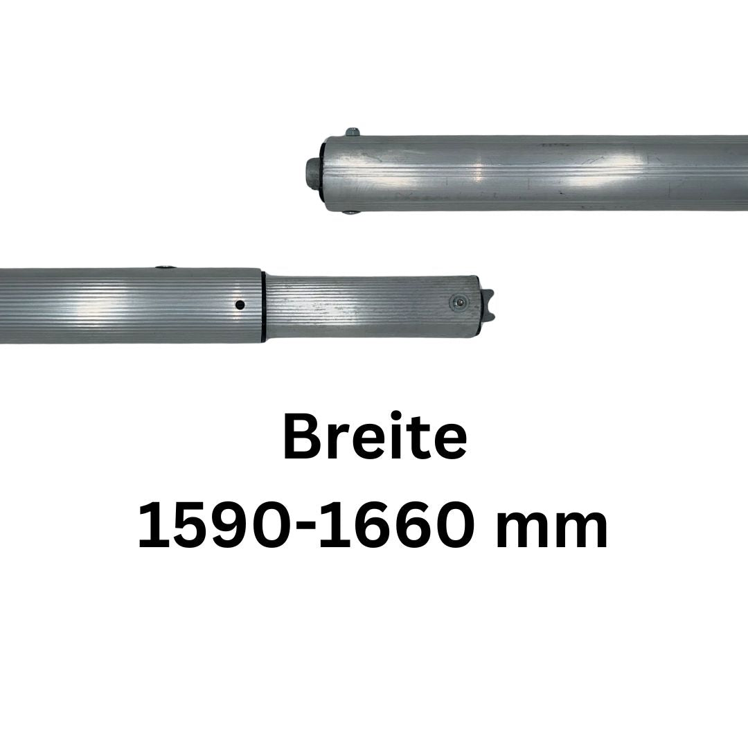 Absperrstange rund kammerbreite 1590-1660mm Kiesling 