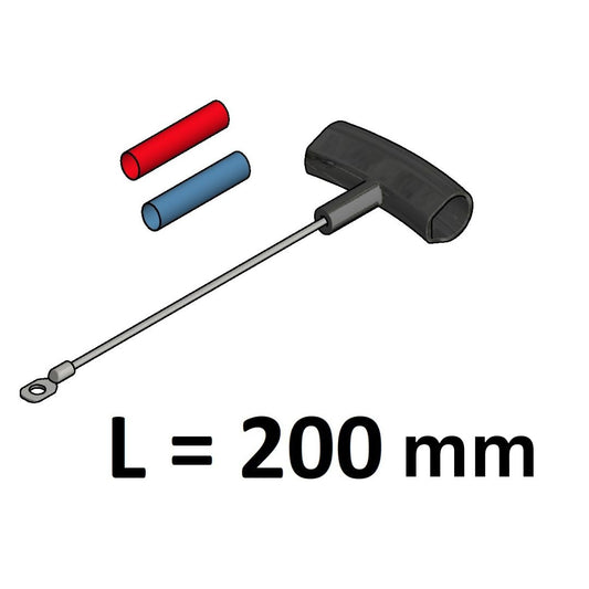 Länge coolslidegriff 200mm kiesling 
