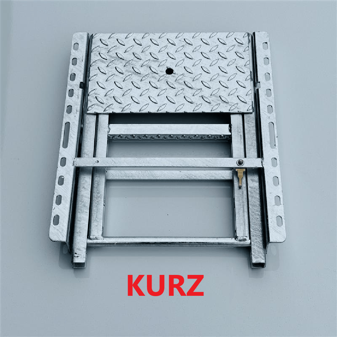 Aufstiegstritt 2-stuffig kurz 