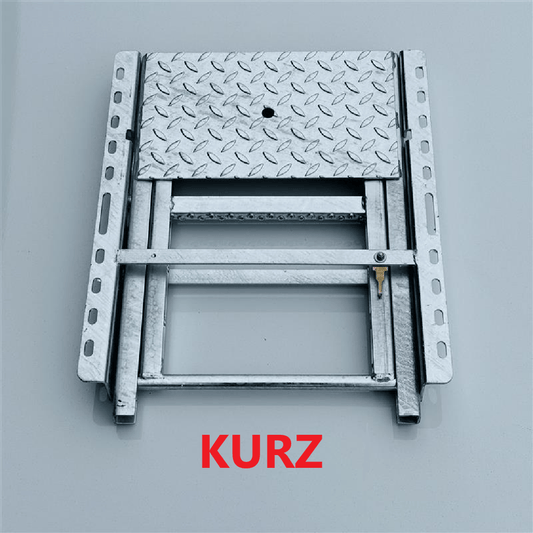 Aufstiegstritt 2-stuffig kurz 