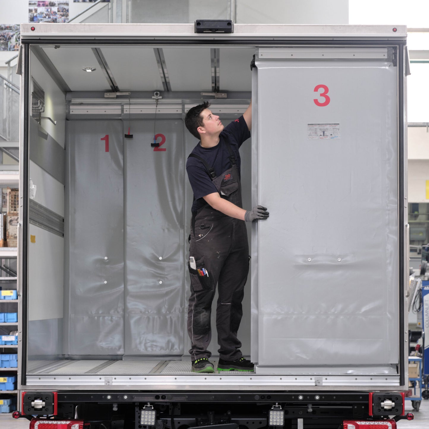 E-cool-slide am heckportal Zentralverschluss Bedienung Kiesling  