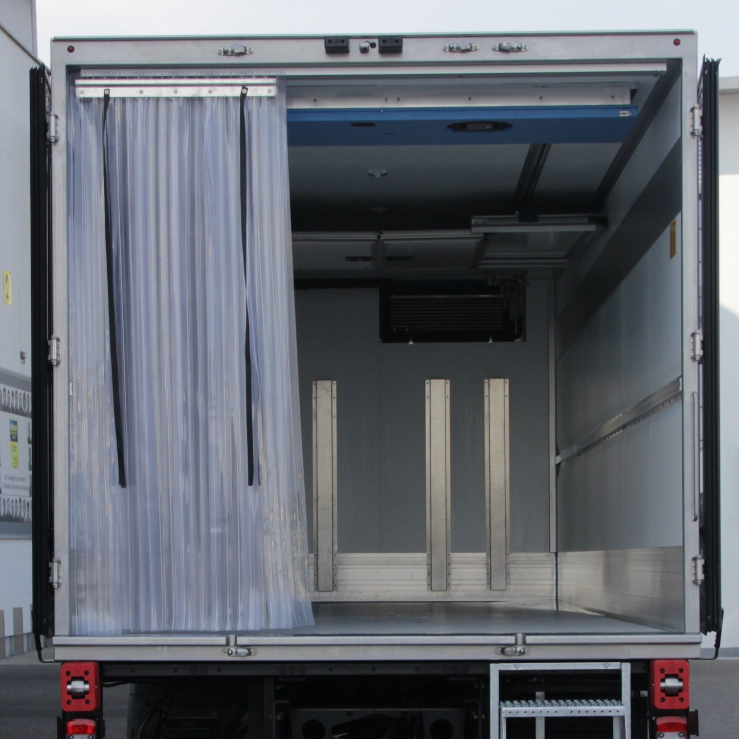 Kältevorhang 3-teilig, 2500 mm breit